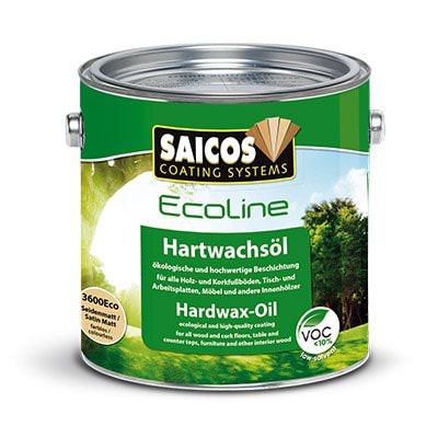 Saicos Ecoline Hartwachsol- Масло с твердым воском